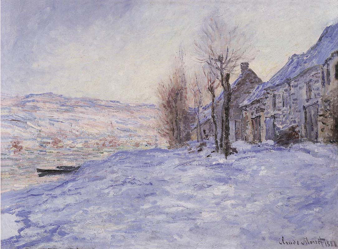 Lavacourt Under Snow